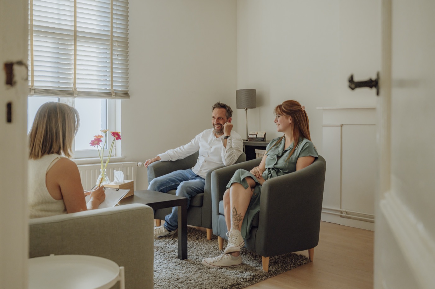 Een persoonlijk gesprek met een klant